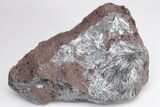 Metallic, Needle-Like Pyrolusite Crystals - Morocco #204359-2